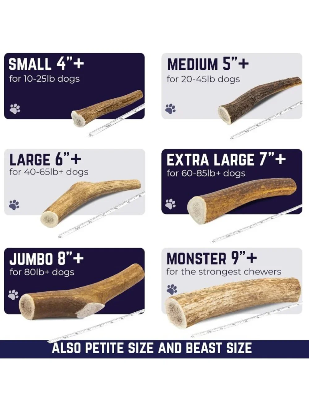XL Whole Elk Antlers for Dogs - Durable Chew Toy for Aggressive Chewers